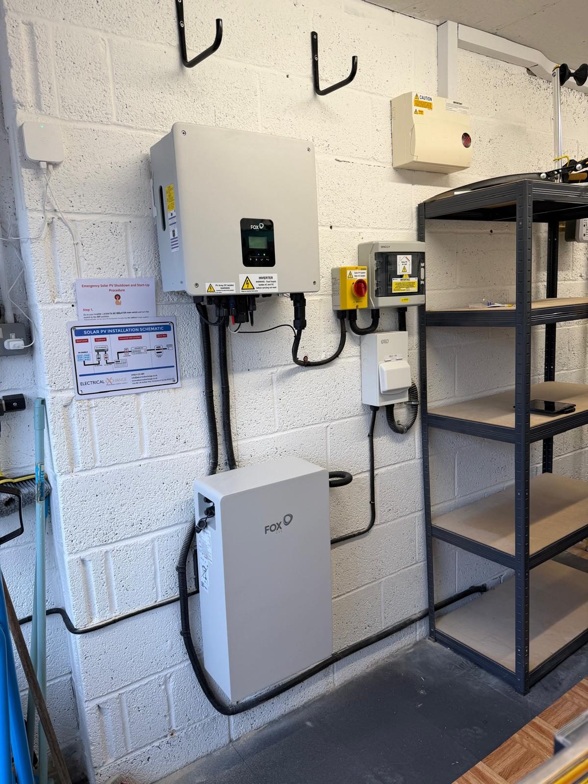 Battery storage installation, Dorset