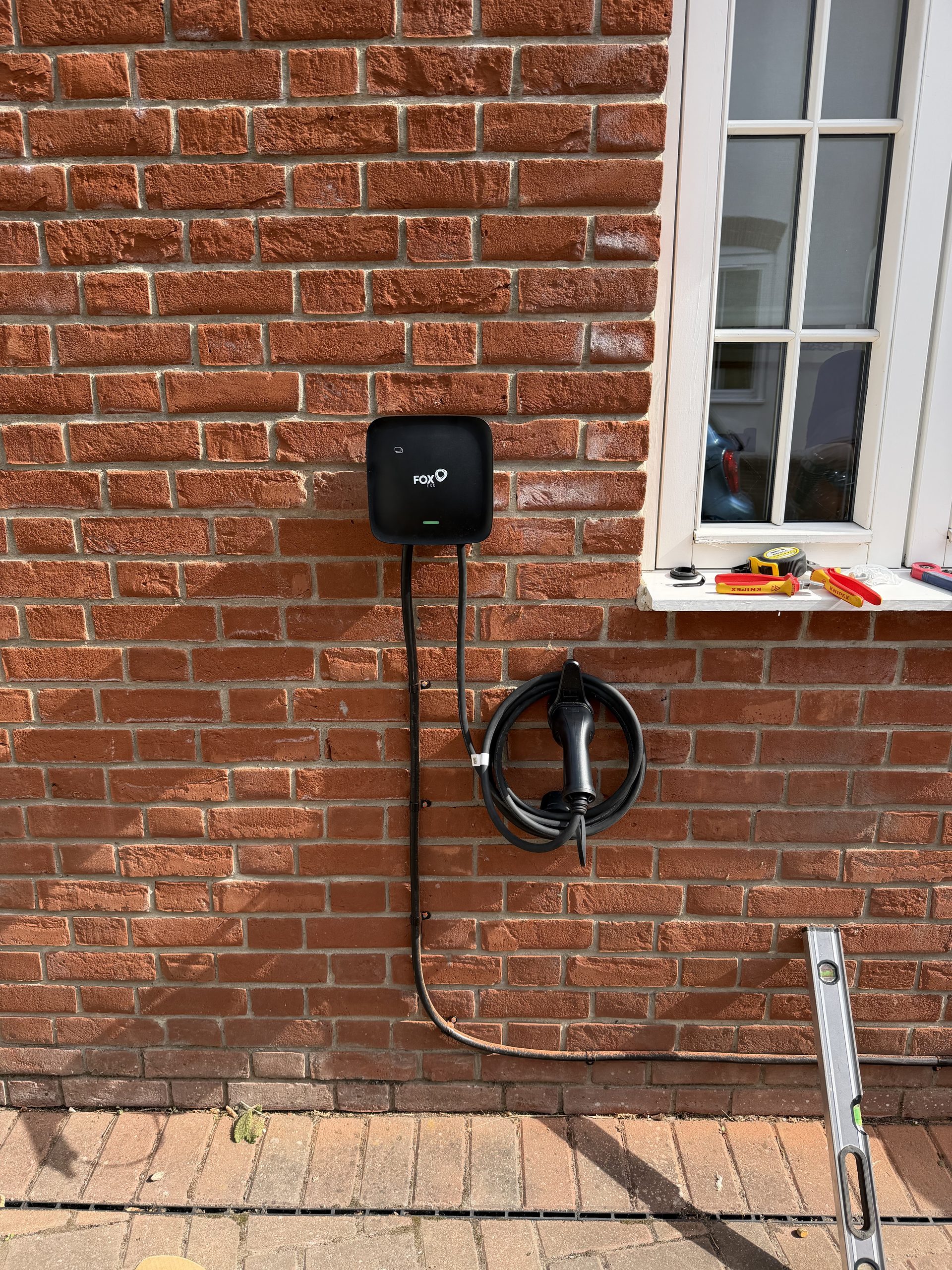 Fox ESS EV charger installation, Blandford